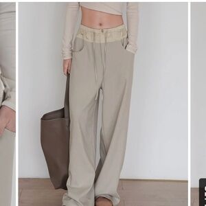 COMMENSE wideleg pants